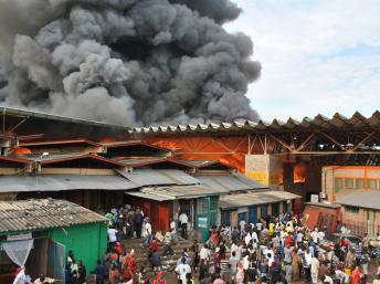 Incendie marché Grand-Dakar: 11, 5 millions sont partis en fumée