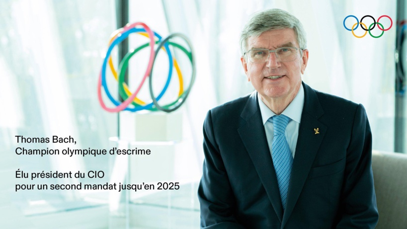Thomax Bach réélu président du Comité International Olympique (CIO) pour un nouveau mandat de 4 ans Thomax Bach réélu président du Comité International Olympique (CIO) pour un nouveau mandat de 4 ans