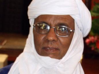Le Premier ministre du Niger, Brigi Rafini. AFP PHOTO / Boureima Hama
