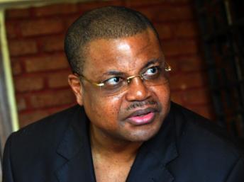 Nicolas Tiangaye, le 5 janvier 2013 à Bangui. AFP/ SIA KAMBOU