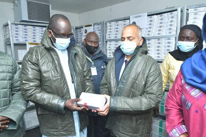 Covid_19: le Sénégal reçoit de l'Inde 25.000 doses de vaccin AstraZeneca 