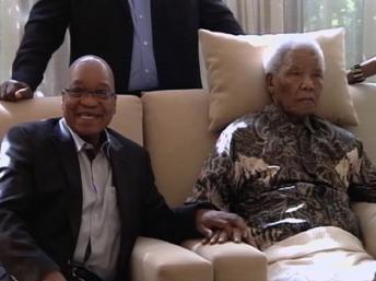Afrique du Sud : les premières images de Nelson Mandela depuis neuf mois