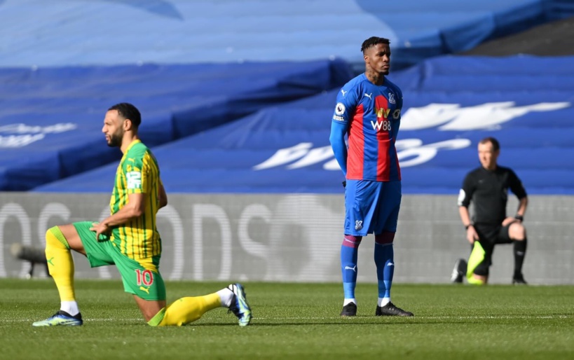 Premier League - Wilfried Zaha refuse de plier le genou contre le racisme