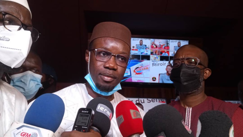 Saccage des locaux du groupe GFM : Ousmane Sonko, en visite sur les lieux, condamne ces pratiques Saccage des locaux du groupe GFM : Ousmane Sonko, en visite sur les lieux, condamne ces pratiques