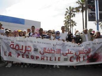 La marche blanche à Casablanca, dimanche 5 mai 2013. REUTERS/Stringer