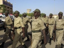 Des soldats burkinabè de la Misma, ici à Tombouctou le 23 avril 2013, sont intervenus à Ber aux côtés de l'armée malienne..