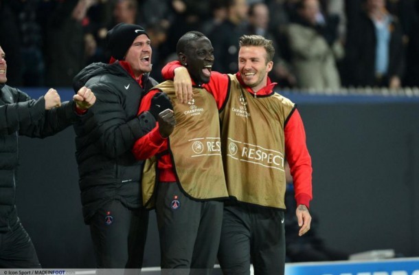France PSG champion de la Ligue 1: Sakho fait parler le wolof à David Beckham