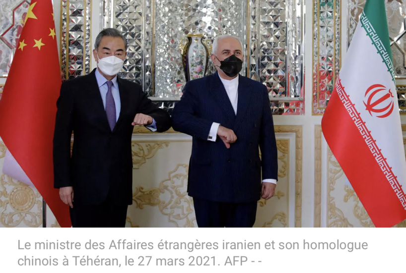 Iran et Chine ont signé à Téhéran un «pacte de coopération stratégique de 25 ans» Iran et Chine ont signé à Téhéran un «pacte de coopération stratégique de 25 ans»