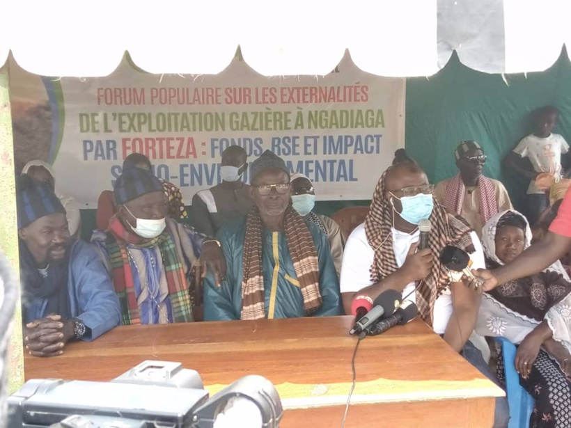 15 puits de gaz exploités et des milliards tirés à Ngadiaga sous le nez de pauvres populations: Forteza acculé 