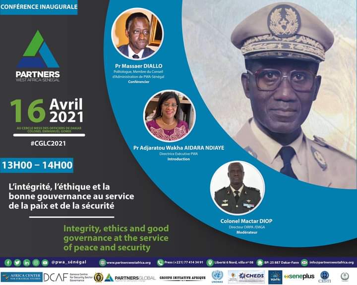Partners West Africa Sénégal organise un colloque international en mémoire du Général Lamine Cissé le 16 avril