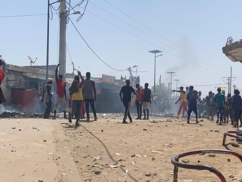 Rosso Sénégal: les jeunes affrontent les forces de l’ordre et exige la réouverture des frontières