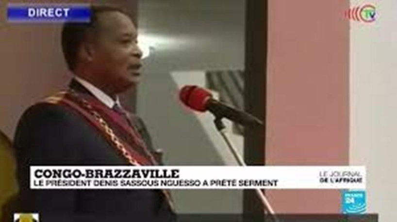 Congo : Denis Sassou Nguesso a prêté serment pour son 4ème mandat Congo : Denis Sassou Nguesso a prêté serment pour son 4ème mandat
