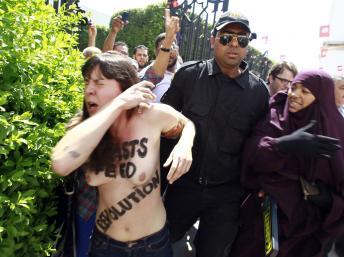 Tunisie: trois militantes européennes des Femen arrêtées
