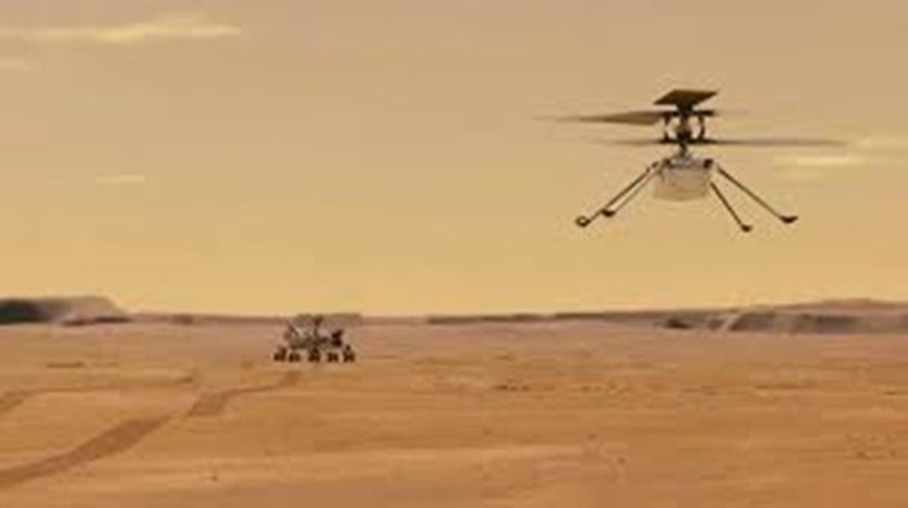 Espace: l'hélicoptère «Ingenuity» a volé sur Mars Espace: l'hélicoptère «Ingenuity» a volé sur Mars