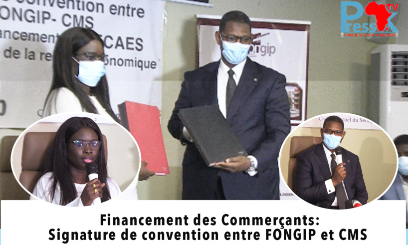 Le FONGIP injecte 100 millions Fcfa au CMS pour financer les marchands ambulants Le FONGIP injecte 100 millions Fcfa au CMS pour financer les marchands ambulants