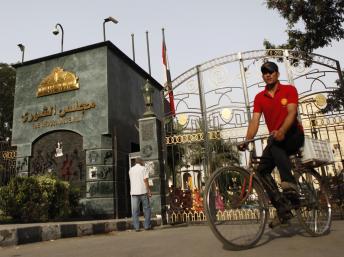 Le siège du Sénat au Caire, le 2 juin 2013. REUTERS/Amr Abdallah Dalsh