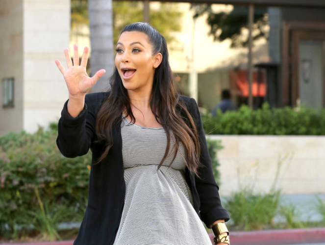 Kim Kardashian et Kanye West: C'est une fille!