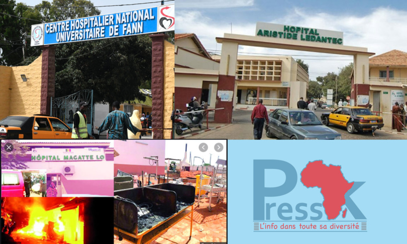 Dakar: seuls 2 hôpitaux assurent leurs moyens de secours et la Protection civile ne prévoit aucune sanction en cas d'incendie (expert) Dakar: seuls 2 hôpitaux assurent leurs moyens de secours et la Protection civile ne prévoit aucune sanction en cas d'incendie (expert)