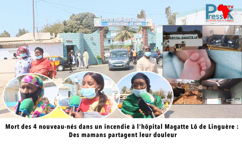 Mort de 4 nouveau-nés dans un incendie à Linguère : des femmes dakaroises compatissent à la douleur des parents des victimes