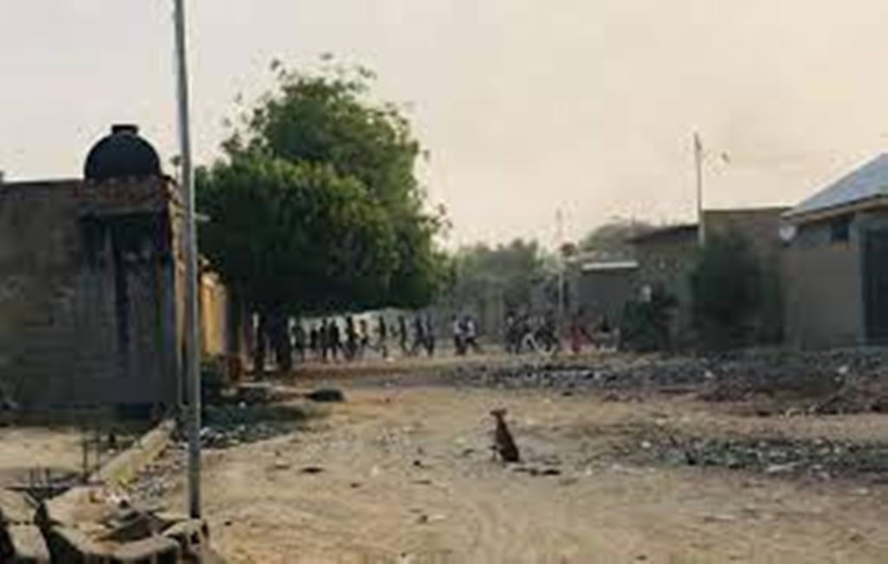 Tchad : la marche a commencé très tôt au quartier Gassi Tchad : la marche a commencé très tôt au quartier Gassi