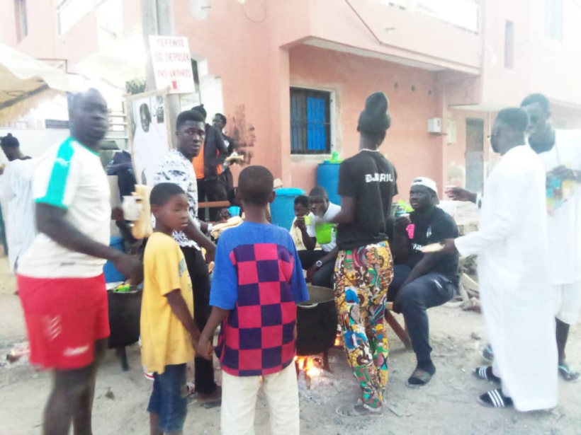 Coupure du jeûne au sein du groupe Del Té Ya Hallah Takh