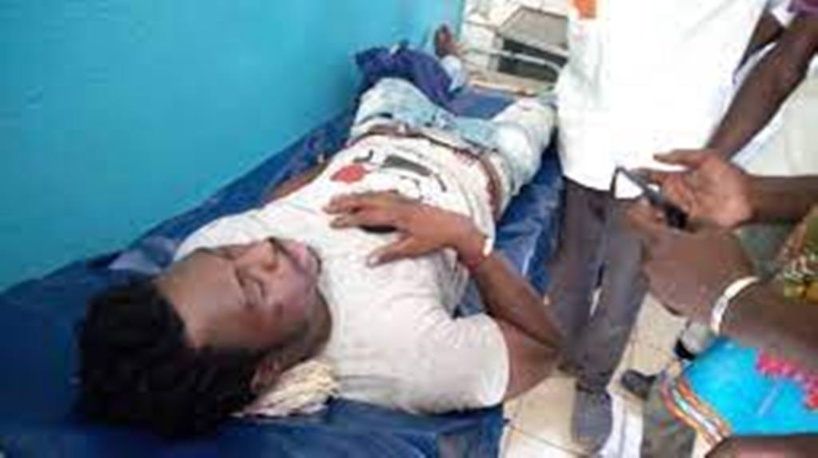 Tchad : l’artiste Ray’s Kim touché par une balle réelle lors des manifestations Tchad : l’artiste Ray’s Kim touché par une balle réelle lors des manifestations