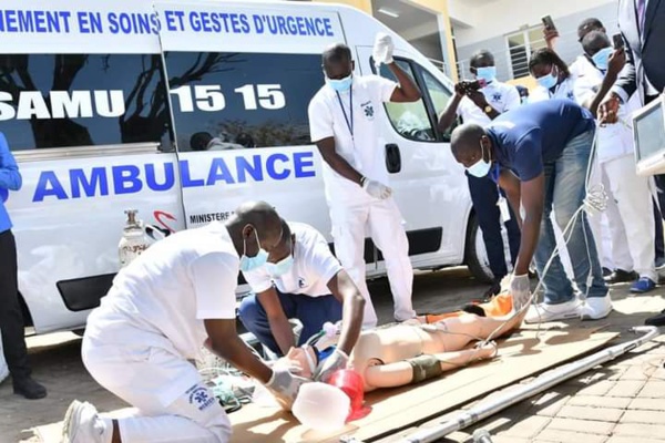 Santé: le Samu National doté d'un Centre de simulation médicale sur les soins et gestes d’urgence Santé: le Samu National doté d'un Centre de simulation médicale sur les soins et gestes d’urgence