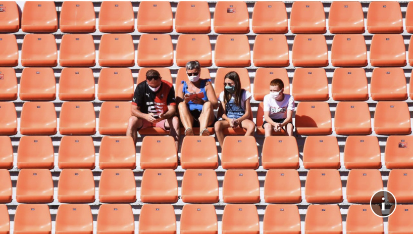 Un retour du public dans les enceintes sportives vers la mi-mai