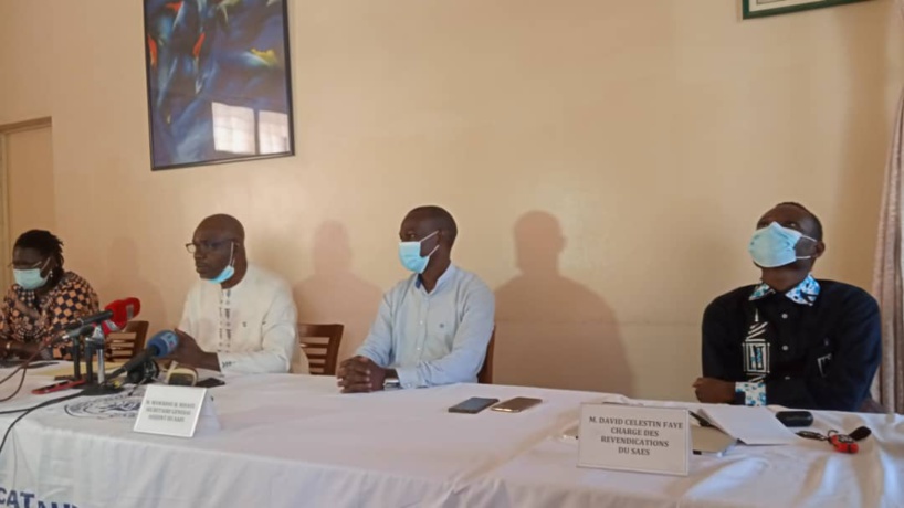 Mouvement d’humeur : le SAES dépose un préavis de grève pour pousser l’Etat à respecter ses engagements Mouvement d’humeur : le SAES dépose un préavis de grève pour pousser l’Etat à respecter ses engagements