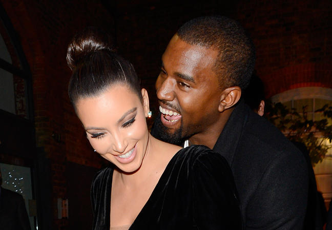 Kim Khardasian/kanye West: Un prénom un peu à l'Ouest pour leur fille!