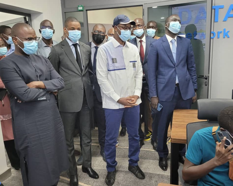 Visite d’évaluation des travaux du Datacenter de Diamniadio: le ministre Yankhoba Diattara satisfait que tout soit prêt pour l’inauguration Visite d’évaluation des travaux du Datacenter de Diamniadio: le ministre Yankhoba Diattara satisfait que tout soit prêt pour l’inauguration