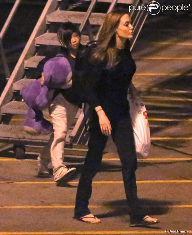 Angelina Jolie avec son fils Pax : De retour après des missions éprouvantes
