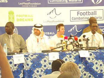 Lutte contre le paludisme: Lionel Messi dans l’humanitaire au Sénégal, offre 40.000 moustiquaires imprégnées