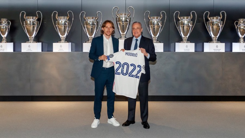 Réal Madrid: Luka Modric prolonge son contrat jusqu'en juin 2022