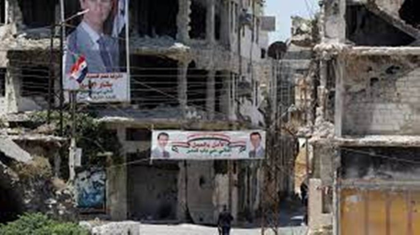Syrie: Bachar el-Assad fait campagne sur une reconstruction impossible Syrie: Bachar el-Assad fait campagne sur une reconstruction impossible
