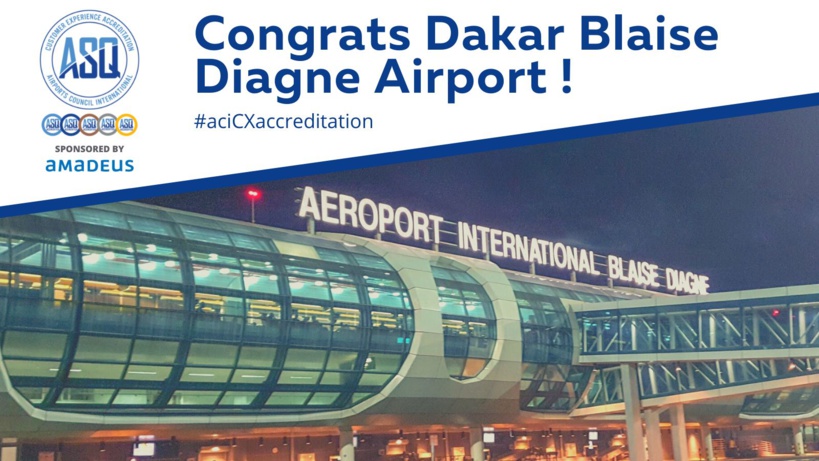 Amélioration continue de l’expérience passager : L’Aéroport Dakar Blaise Diagne franchit un nouveau pallier Amélioration continue de l’expérience passager : L’Aéroport Dakar Blaise Diagne franchit un nouveau pallier