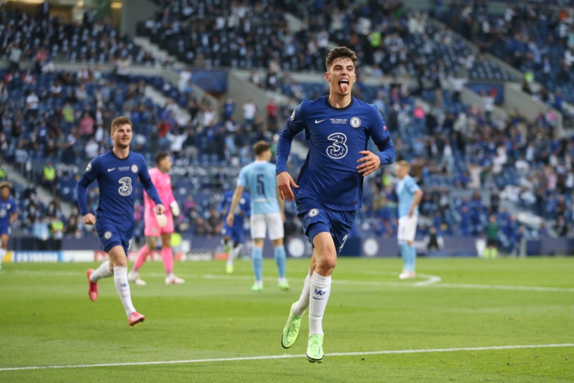 Mi-temps à Porto: Chelsea mène 1-0 devant City