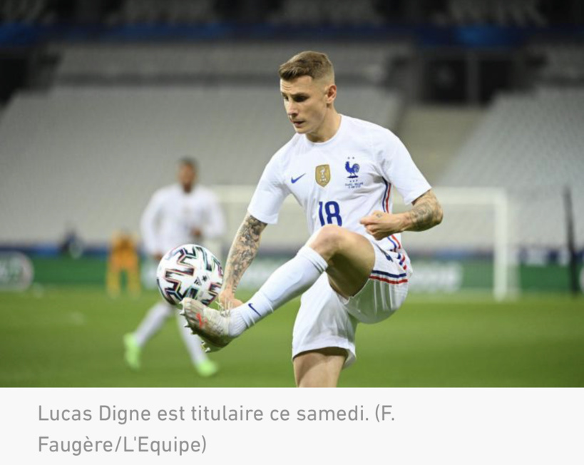 Composition de l'équipe de France: Lucas Digne titulaire contre la Hongrie Composition de l'équipe de France: Lucas Digne titulaire contre la Hongrie