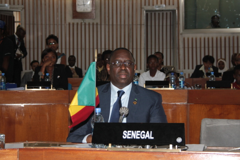 Le chef de l'Etat sénégalais, Macky Sall à Dakar, en octobre 2012.