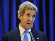 John Kerry se dit « très inquiet » de l’aide extérieure dont bénéficient les groupes rebelles dans l’est de la RDC. REUTERS/Mandel Ngan/Pool