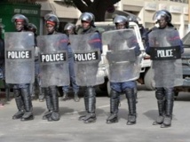 Pour la première fois, la police sénégalaise est désormais dirigée par une femme. AFP PHOTO / SEYLLOU