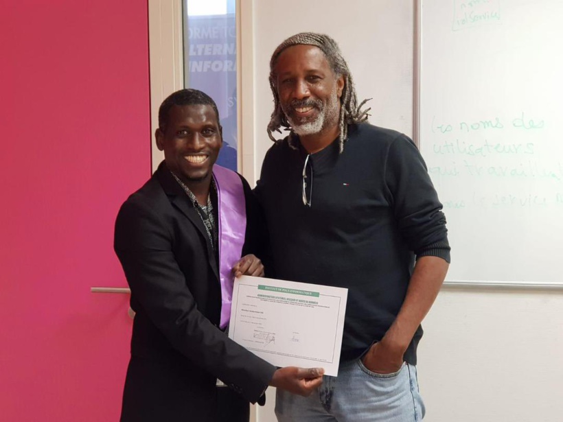 Aly Ly, ce talibé recruté par Diambars de Saly qui a décroché son diplôme d’ingénieur Informatique en France Aly Ly, ce talibé recruté par Diambars de Saly qui a décroché son diplôme d’ingénieur Informatique en France