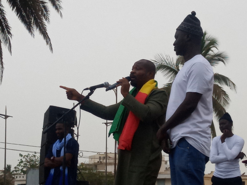 Guy Marius Sagna et Yen a marre appellent à un rassemblement à la Place de la Nation Guy Marius Sagna et Yen a marre appellent à un rassemblement à la Place de la Nation
