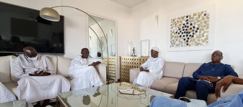 Le Président Macky Sall chez Khalifa Sall Le Président Macky Sall chez Khalifa Sall