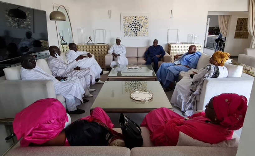 Le Président Macky Sall chez Khalifa Sall Le Président Macky Sall chez Khalifa Sall