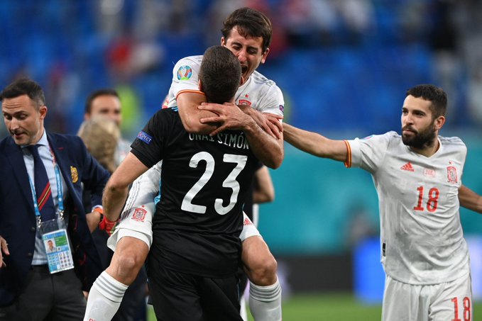 L'Espagne écarte la Suisse aux tirs au but et file en demi-finales de l'Euro