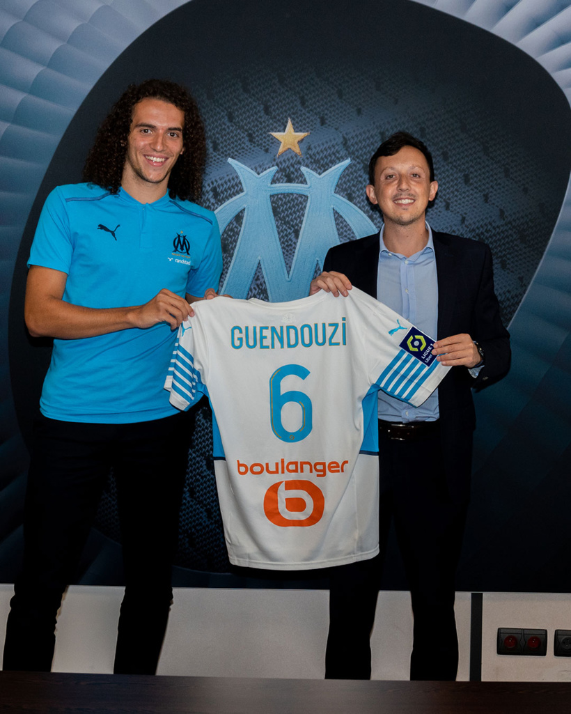 Officiel, Guendouzi a signé à l’Olympique de Marseille Officiel, Guendouzi a signé à l’Olympique de Marseille