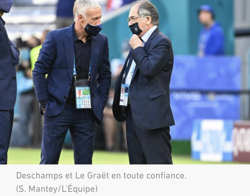 Noël Le Graët confirme Didier Deschamps comme sélectionneur des Bleus Noël Le Graët confirme Didier Deschamps comme sélectionneur des Bleus