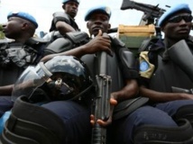 Les forces spéciales de la gendarmerie sénégalaise sous mandat de l’ONU sont en alerte. RFI/Pierre René-Worms