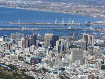 Centre-ville du Cap, Afrique du Sud. Wikimedia